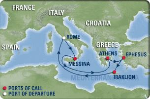 Excursões Cruzeiros Mediterraneo