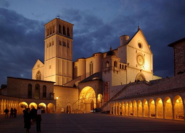 from Rome to Assisi